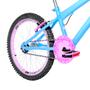 Imagem de Bicicleta Infantil Feminina Aro 20 Aero + Kit Proteção