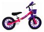 Imagem de Bicicleta Infantil Feminina Equilíbrio Sem Pedal Balance Bike Nathor