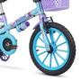 Imagem de Bicicleta Infantil Frozen + 3 Anos Aro 16 Nathor Cor Azul-celeste/rosa