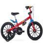 Imagem de Bicicleta Infantil Homem Aranha Marvel Aro 16 Nathor Rodinha