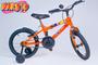 Imagem de Bicicleta Infantil Masculina Aro 16 - Laranja - Personagem