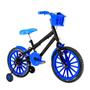 Imagem de Bicicleta Infantil Masculina Aro 16 Nylon + Kit Proteção