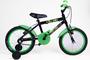 Imagem de Bicicleta Infantil Masculina Aro 16 - Verde/Preto - Personagem