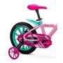 Imagem de Bicicleta Infantil Menina Menino Nathor 4 A 6 Anos Aro 14 First Pro