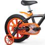 Imagem de Bicicleta Infantil Menina Menino Nathor 4 A 6 Anos Aro 14 First Pro