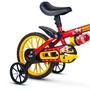 Imagem de Bicicleta Infantil Mickey Aro 12 com rodinhas Nathor de 3 a 5 anos