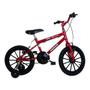 Imagem de Bicicleta Infantil Monark BMX Aro 16 Vermelho/Preto