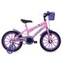 Imagem de Bicicleta Infantil Mormaii Aro 16 Sweet Girl Rosa Com Cesta