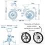 Imagem de Bicicleta Infantil Nathor Aro 12 Stitch 101260160004
