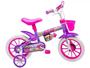 Imagem de Bicicleta Infantil Nathor Aro 12 Violet a partir de 3 anos