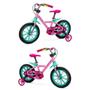 Imagem de Bicicleta Infantil Nathor Aro 14 First Pro Feminina 4 Rosa