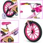 Imagem de Bicicleta Infantil Nathor Aro 16 Princesas Com Rodinhas