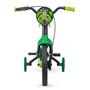 Imagem de Bicicleta Infantil Nathor Black 12 Preta/verde Com Rodinha