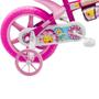 Imagem de Bicicleta Infantil Nathor Flower Aro 12 Com Cestinha