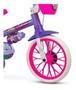 Imagem de Bicicleta Infantil Nathor Violet Aro 12 Freio Tambor Cor Violeta/branco/rosa Com Rodas De Treinamento