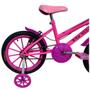 Imagem de Bicicleta Infantil Passeio Aro 16 Feminina Rosa Neon