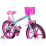 Imagem de Bicicleta Infantil Pinky Aro 16 Rodinhas Laterais Track e Bike