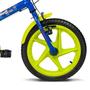 Imagem de Bicicleta Infantil Rock Aro 16" Azul e Verde Limão Verden - 10477