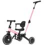 Imagem de Bicicleta infantil Tricycle Glaf com alça de pressão de 1 a 3 anos rosa