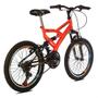 Imagem de Bicicleta Infantil Tridal Full Suspensão aro 20 36 Raios Freios V-brake - Preto