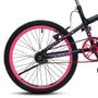 Imagem de Bicicleta Jully Aro 20 Quadro 20 Aço Carbono Freios V-Brake Guidão Downhill com Cestinha - Colli Bike