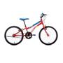 Imagem de Bicicleta Juvenil Trup Aro 20 Houston, Divertida, de Qualidade, Segura, Confortável, Freios V-Brake, Legal, para Viagem, Praia, Sítio - Vermelha