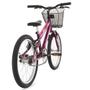 Imagem de Bicicleta Kiss Aro 20 Monovelocidade com Cesta Free Action