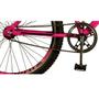 Imagem de Bicicleta Kls Free Gold Aro 26 Freio V-Brake Pink/Preto Feminina