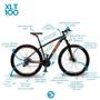 Imagem de Bicicleta KSW XLT 100 aro 29 21 Vel Freio a Disco S14