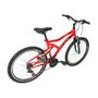 Imagem de Bicicleta Lazer Caloi Alpes Aro 26 - Susp Dianteira - 21 Velocidades - Vermelho