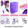 Imagem de Bicicleta Love Rosa Infantil Aro 16  2660 Uni Toys 