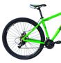 Imagem de Bicicleta Masculina Alumínio Aro 29 21v Cambios Shimano Freio a disco Verde