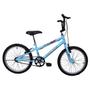 Imagem de Bicicleta Masculina Aro 20 Freestylles Cor Azul Bebê