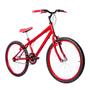 Imagem de Bicicleta Masculina Aro 24 Alumínio Colorido + Kit Proteção