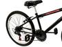 Imagem de Bicicleta masculino aro 26 tipo bmx 6 marchas aro aero preto