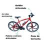 Imagem de Bicicleta Miniatura Mountain Bike Speed Em Metal Ciclismo