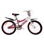 Imagem de Bicicleta Monark BMX Ranger Aro 20 Branco/Rosa