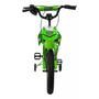 Imagem de Bicicleta motocross verde aro 16 - Unitoys 1220