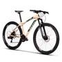 Imagem de Bicicleta Mountain Bike Aro 29 M17' Freio Hidráulico Render ONE 2023 Creme Aqua Sense