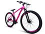 Imagem de Bicicleta mountain bike aro 29 off firefly 24 marchas rosa tam.19