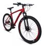 Imagem de Bicicleta mountain bike aro 29 off firefly 24 marchas vermelha tam.21