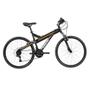 Imagem de Bicicleta MTB Caloi T-Type Aro 26 - Susp Diant - 21 Vel - Preto Fosco