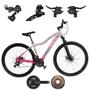 Imagem de Bicicleta MTB Feminina Absolute Hera 21 Velocidades Aro 29 Aluminio Freio a Disco C/ Kit Shimano