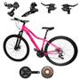 Imagem de Bicicleta MTB Feminina Absolute Hera 21 Velocidades Aro 29 Aluminio Freio a Disco C/ Kit Shimano