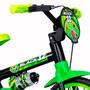 Imagem de Bicicleta nathor aro 12 black 12  masculina pto/verde