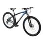 Imagem de Bicicleta Polimet MTB Nitro Câmbio Shimano 17/Aro Preto/Azul