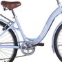 Imagem de Bicicleta Retrô Aro 26 Alumínio 7V Azul Shimano City 
