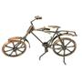 Imagem de Bicicleta Retro Miniatura em Metal de Decoração 17x10cm