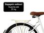 Imagem de Bicicleta retrô passeio aro 26 com cesta sem marcha tiffany