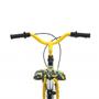 Imagem de Bicicleta SK-II Preta E Amarelo Morcego Aro 16 Stone Bike